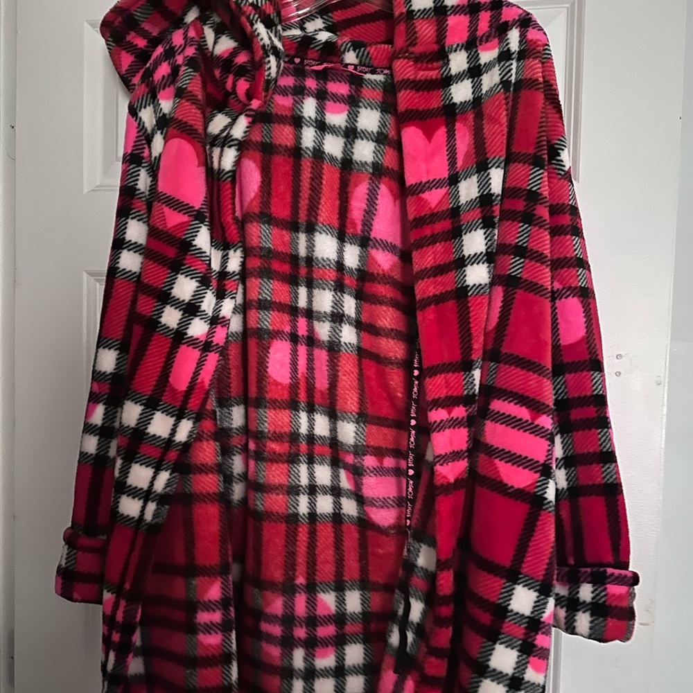 Betsey Johnson hoodie robe